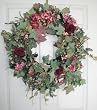 A Rhapsody of Color Silk Door Wreath (24 inch)