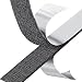 3M SJA-7502 Hook & Loop Adhesive-Backed Reclosable Fastener, 1.00" Wide  x 50 yards, Hook Side, Black