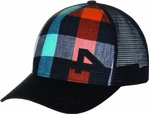 FORVERT Ball Cap FENGLER 568902, orange-blue-checked Preisvergleich