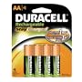 Duracell AA 4 Pre-Charged Rechargeable NiMH Batteries DX1500