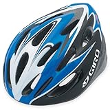  : Giro Transfer Sport Bike Helmet (Blue/Black, Universal Fit)