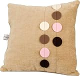 Just Buggy Tan Pillow by Glenna Jean