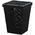Kela 20968 W�schekorb Noblesse schwarz