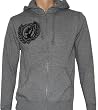 WE CAME AS ROMANS - Armed Gunmetal - Heather Gray Zip Up Hoodie