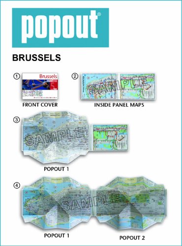 Brussels PopOut Map (PopOut Maps)
