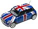 2002 Mini Cooper diecast model car "Austin Powers" 1:18 scale die cast by Ertl
