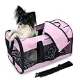 Petmate Soft-Sided Kennel Cab Pet Carrier, Large, Pink