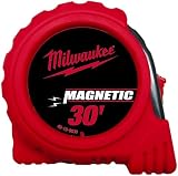Milwaukee 49-19-0030 30 Foot Magnetic Tip Tape Measure, inch