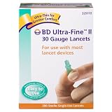 BD Ultra-Fine II 30-Gauge Lancets - 200-pk.