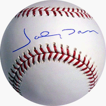 Johnny Damon Autographed MLB Baseball