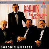 Johannes Brahms: String Quartets, Nos. 1 & 3