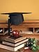 Still Life of Books, Apple, Cap and Gown Photographic Poster Print by H. Armstrong Roberts, 18x24
