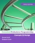 Extended Prelude to Programming (3rd Edition)