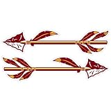 Florida State Seminoles (FSU) 2-Pack Spear Car Magnets