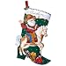 Bucilla Cowboy Santa Stocking Felt Appliqu� Kit, 18-Inches Long