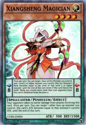 Yu-Gi-Oh! - Xiangsheng Magician (CORE-EN004) - Clash of Rebellions - 1st Edition - Super Rare