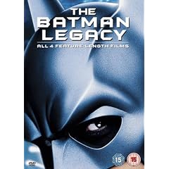 The Batman Legacy (Batman/Batman Returns/Batman Forever/Batman and Robin) [DVD]