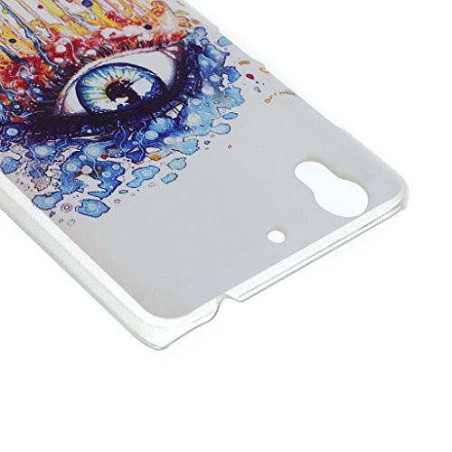 For Huawei Ascend G630 Case , ivencase Clear Cover Beautiful Transparent Matte Skin Hard Plastic Protective Back Slim Fit Huawei Ascend G630 5.0" + One "ivencase" Anti-dust Plug Stopper