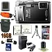 Olympus TG-810 14 MP Digital Camera (Black) (228100) 16GB SDHC Super Accessory Saver Kit