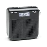 Pure One Mini Tragbares Radio (DAB/DAB+/UKW-Tuner, 1,6 Watt RMS) schwarzvon "Pure"