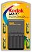 Kodak Max K2000 Battery Charger with 4 NiMH AA Batteries