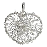 SilberDream Kette Anh�nger 925 Silber Herz Schlinge SDH006von "SilberDream"