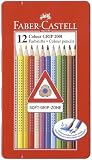 ファーバーカステル グリップ付色鉛筆12色セット TFC-112413 こどもいろえんぴつ