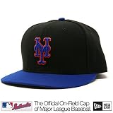 New York Mets Road Wool On-Field 59Fifty / 5950 Cap / Hat