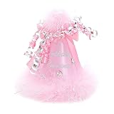 New Baby Girl PINK Silver BIRTHDAY PRINCESS Party Hat
