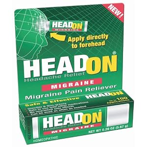 HeadOn – Apply Directly to Forehead Migraine Relief .2 oz (5.67 g)