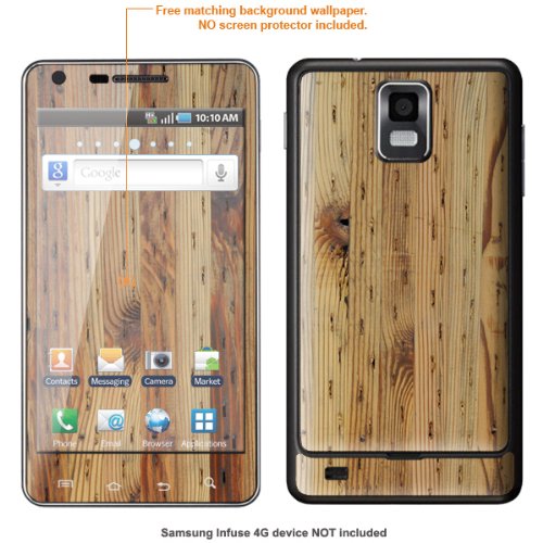 Protective Decal Skin STICKER for AT&T Samsung Infuse 4G case cover Infuse-244