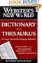 Webster's New World Dictionary and Thesaurus