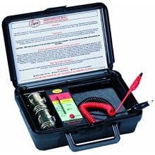 Supco M501 Insulation Tester/Electronic Megohmmeter with Sturdy Service Case, 20 to 1000 megohms