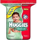 Huggies Natural Care Baby Wipes Refills, Fragrance-Free, 240-Count Packages (Pack of 3) (720 Wipes)