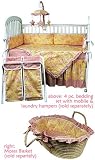 4 Pc. Crib Bedding Set - Etoile Magenta