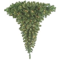 Barcana 5-Foot 200 Clear Light Ready Trim Wrap Around a Corner Right Side Up Christmas Tree