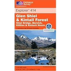 Glen Shiel and Kintail Forest (Explorer Maps)
