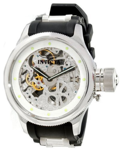 Invicta Russian Diver Skeletonized Mechanical Mens Watch 1242
