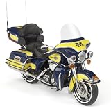Highway 61 / DCP Michigan Wolverines Football Harley-Davidson Ultra Classic Electra Glide Diecast Motorcycle 1:12
