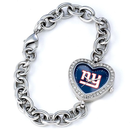 NFL Women's NFL-HEA-NYG Heart Collection New York Giants Watch