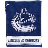NHL Vancouver Canucks 16'' x 19'' Woven Terry Golf Towel - Royal Blue