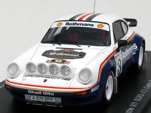 Cover image : 【Spark/スパーク】1/43 ポルシェ 911 SCRS No.3 1984年 コスタブラバラリー 「ロスマンズ」加工品