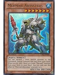 Toy: Yugioh Mermail Abyssteus 1st Ed CBLZ-EN083 Ultra Rare - yugioh