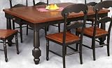 Lifestyle California Jamestown Counter Height Rectangular Leg Table