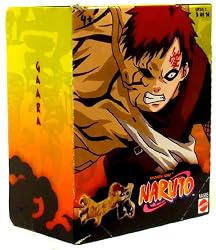 Naruto Mattel 3 Inch PVC Tree Diorama Figure Gaara Series 2 [#8 0f 10]