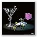Pocket Rockets - All In by Michael Godard 11.75"x11.75" Art Print Poster