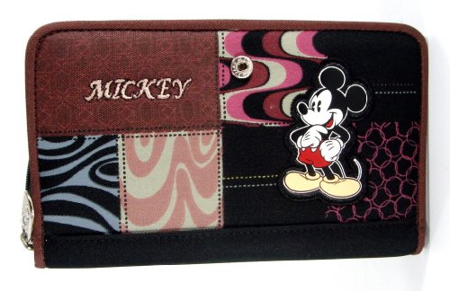 Disney Mickey Mouse Checkbook Wallet – Patchwork Mickey
