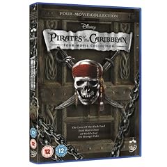 Pirates of the Caribbean 1-4 Box Set [DVD]