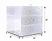 JiBen Clear Acrylic 3 Tiers Makeup and Jewelry Organizer - Silver