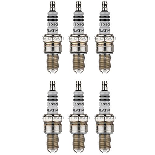 New Spark Plug (Set of 6) BOSCH # 4307 Platinum+2